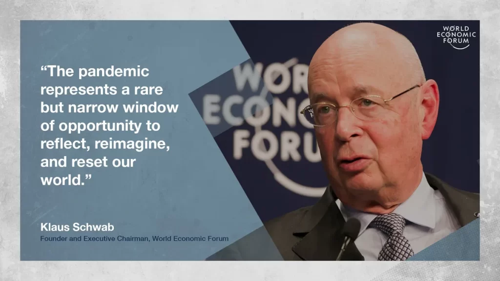 The Great Reset - World Economic Forum in 2020 mademanministries