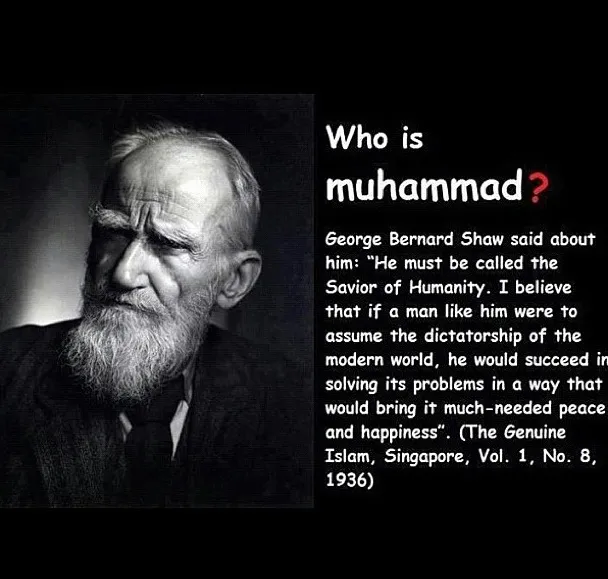I would rather Listen To George Bernard Shaw On Islam Then Andrew Tate mademanministires