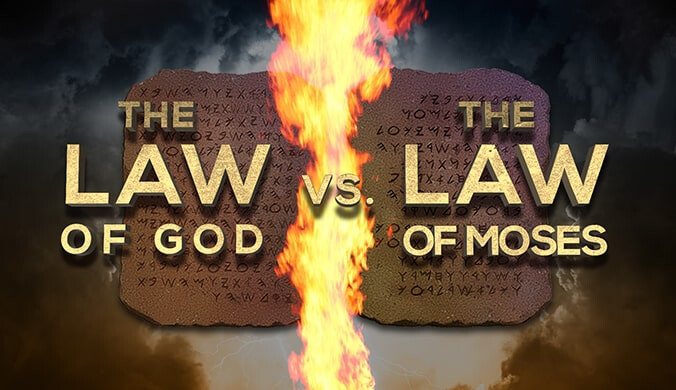 The Law of God vs the Law of Moses - MadeManMinistries